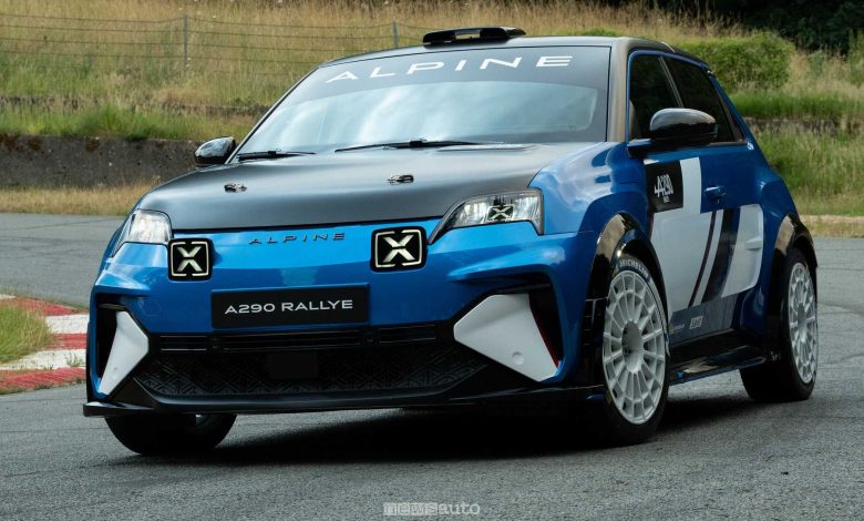 Alpine A290 Rallye anteriore 3/4