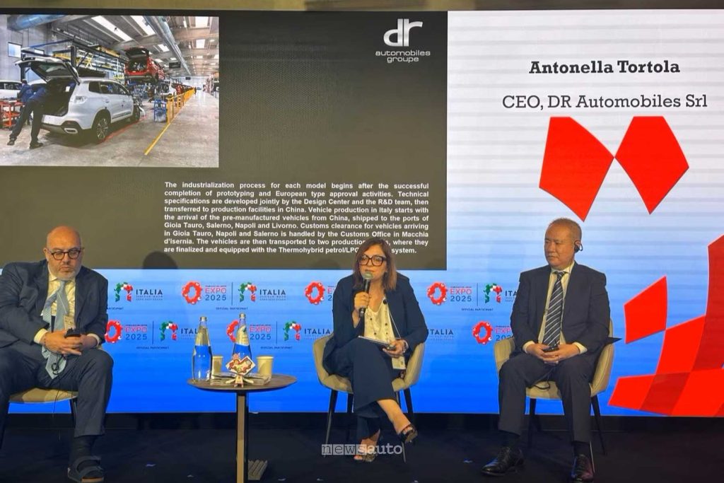 CEO di DR Automobiles, Antonella Tortolada