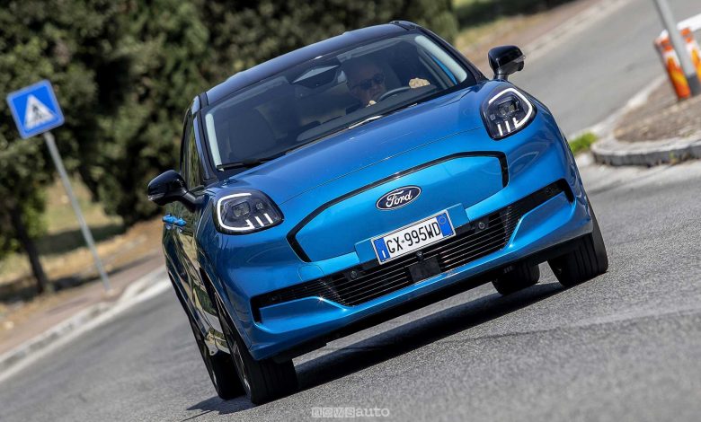 Ford Puma Gen-E test su strada