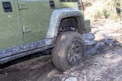 ICH-X K2 Off Road Edition test in off road nel fango