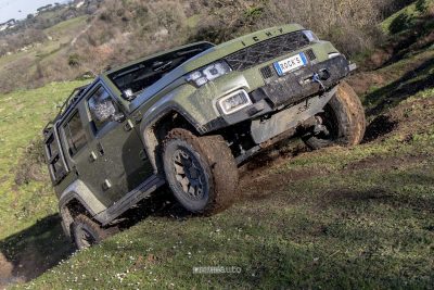 ICH-X K2 Off Road Edition testo in off road