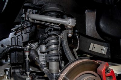ICH-X K2 Off Road Edition dettagli sospensioni assetto