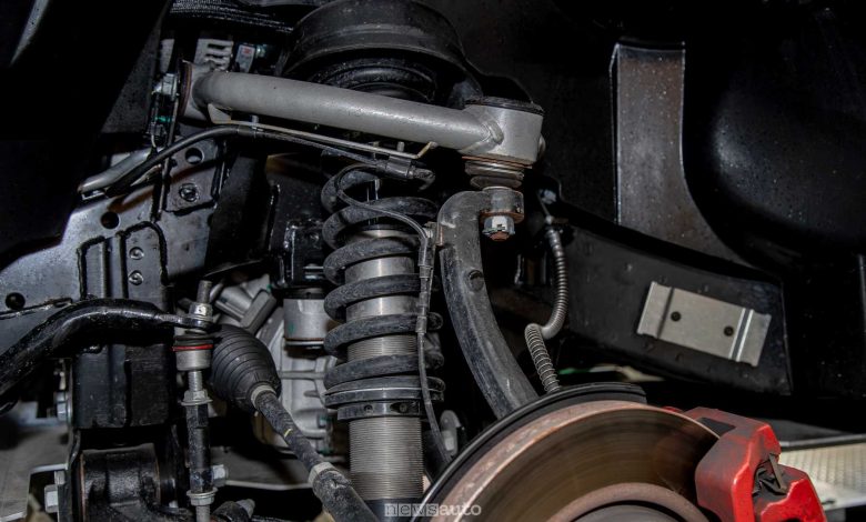 ICH-X K2 Off Road Edition dettagli sospensioni assetto