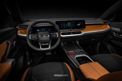 Nuova Jeep Compass 4xe plancia abitacolo