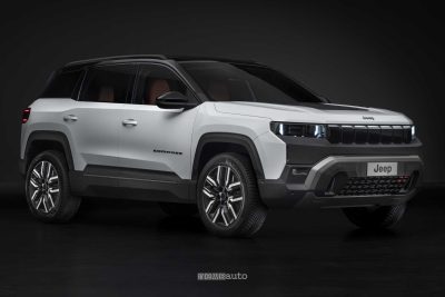 Nuova Jeep Compass 4xe anteriore 3/4