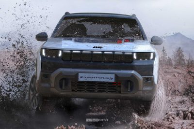 Nuova Jeep Compass 4xe in off road