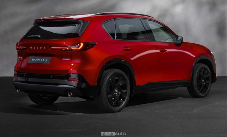 Nuova Mazda CX-5 posteriore 3/4