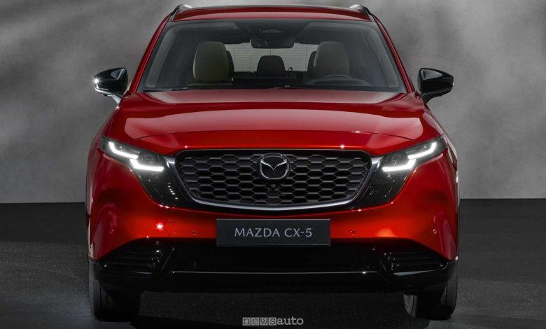 Nuova Mazda CX-5 frontale
