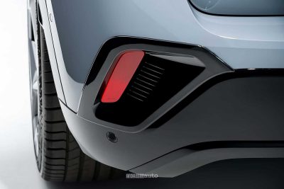 Opel Mokka GSE dettagli paraurti posteriore