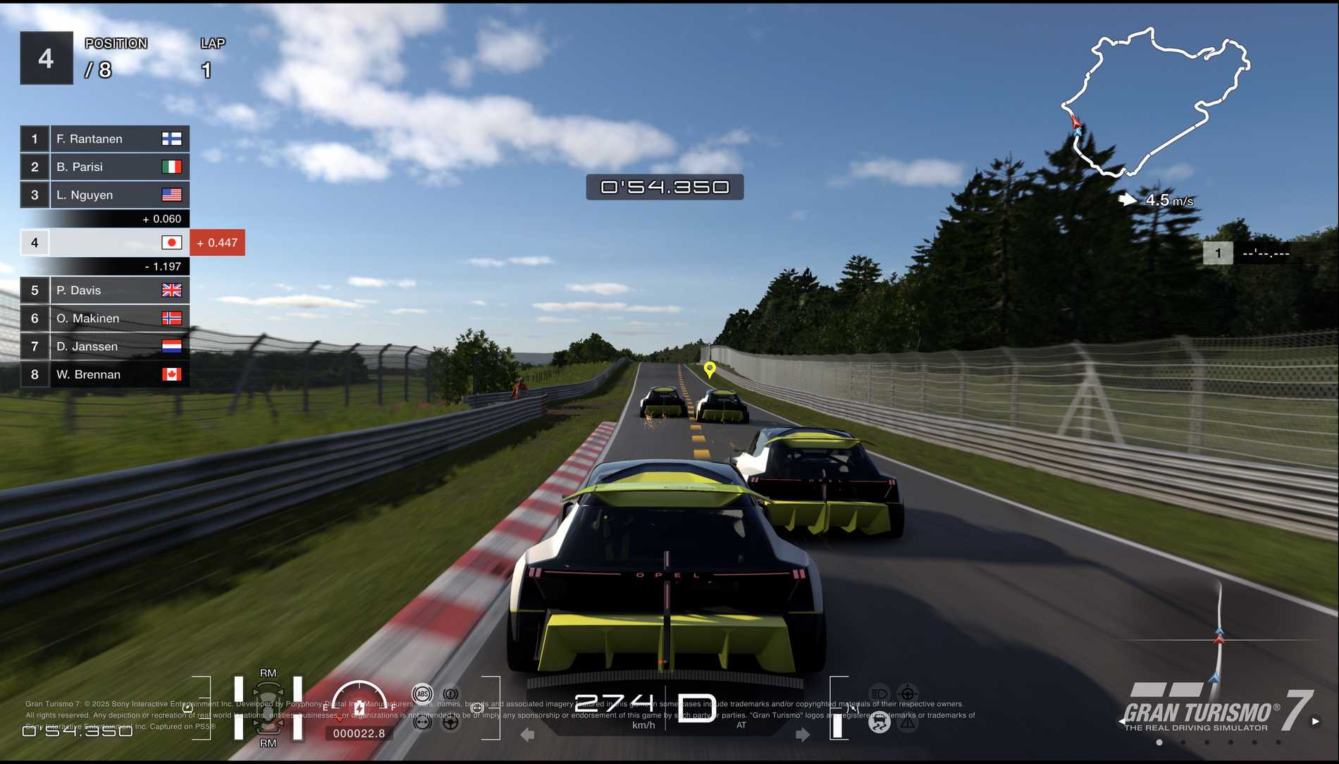 Opel Corsa GSE Vision Gran Turismo in azione nel gioco