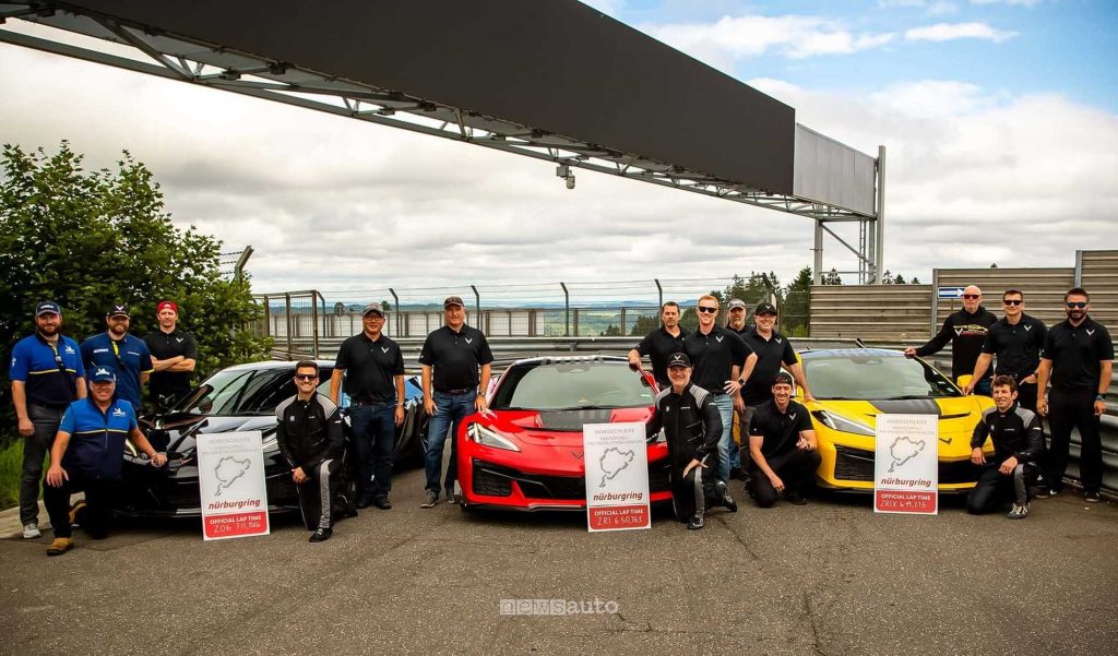 Chevrolet Corvette record al Nürburgring