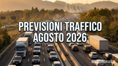 Previsioni traffico ad agosto 2026