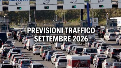 Previsioni traffico settembre 2026