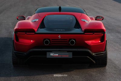 Ferrari 849 Testarossa posteriore