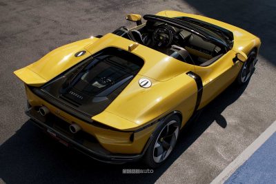 Ferrari 849 Testarossa Spider posteriore 3/4