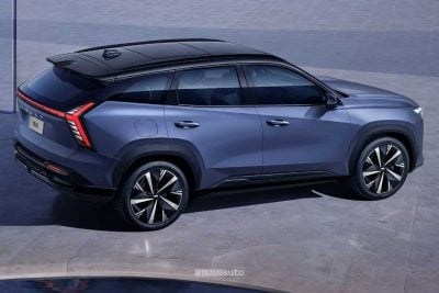 Geely Starray EM-i posteriore 3/4