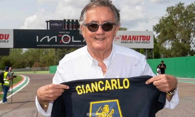 Giancarlo Minardi all'Historic Minardi Day 2025