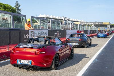 Mazda MX-5 all'Historic Minardi Day 2025