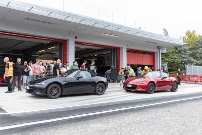 Mazda MX-5 all'Historic Minardi Day 2025