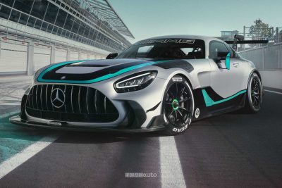 Mercedes AMG GT2 Edition W16 anteriore 3/4