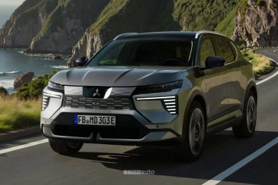 Mitsubishi Eclipse Cross EV su strada