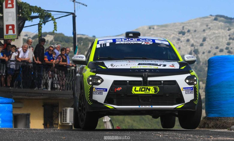 Trofeo Lancia 2025 nel Rally del Lazio Cassino