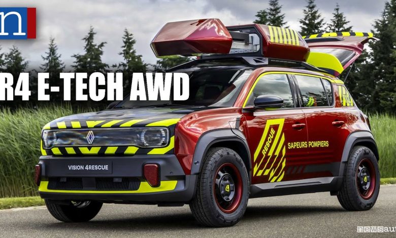 Renault 4 Vision 4Rescue video