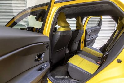 Renault 5 E-Tech Electric sedili posteriori