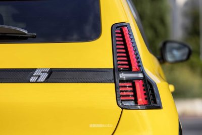 Renault 5 E-Tech Electric faro posteriore