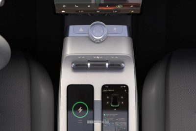 Skoda Vision O Concept comandi console centrale
