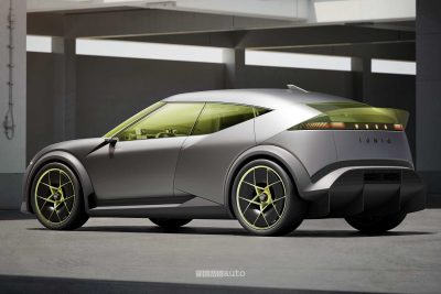 Hyundai Concept Three posteriore 3/4