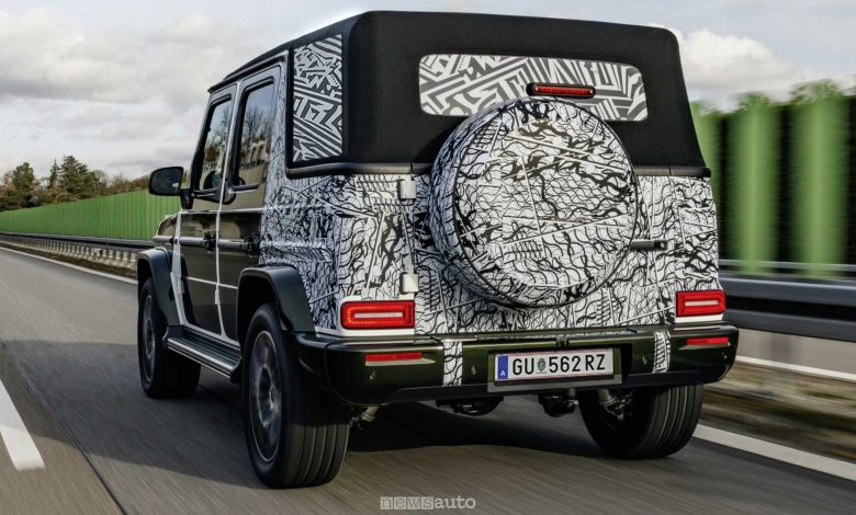 Nuova Mercedes Classe G Cabrio