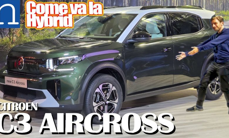 Citroen C3 Aircross hybrid 2025 video prova
