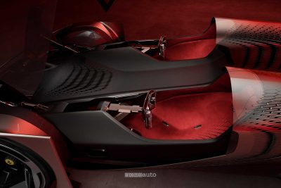 Abitacolo Ferrari F76 concept hypercar