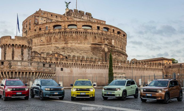 Fiat Grande Panda tra i modelli protagonisti dell'edizione 2025 di Rom-E
