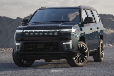 Jeep Grand Wagoneer 2026 anteriore 3/4