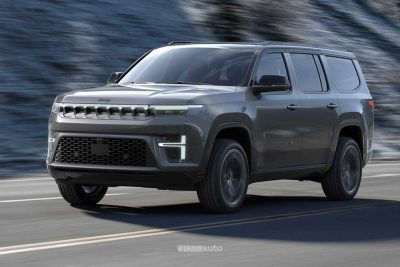 Jeep Grand Wagoneer 2026 su strada