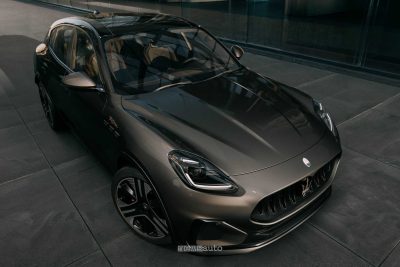 Maserati Grecale Folgore 2026 anteriore 3/4