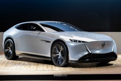 Mazda Vision X-Coupé anteriore 3/4