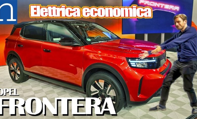 Opel Frontera elettrica video prova