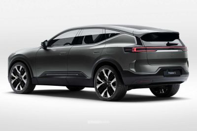 Polestar 3 posteriore 3/4