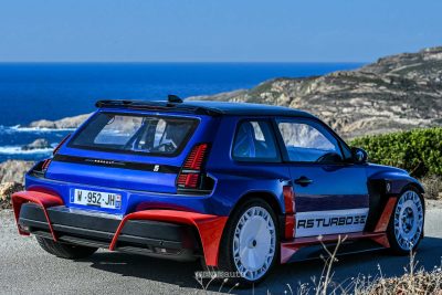 Renault 5 Turbo 3E posteriore 3/4