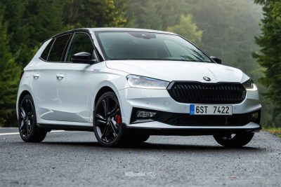Skoda Fabia 130 anteriore 3/4