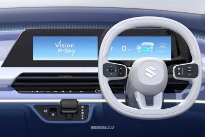 Suzuki Vision e-Sky display, strumentazione