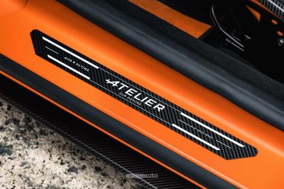 Alpine A110 R Ultime soglia battitacco