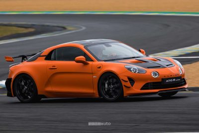 Alpine A110 R Ultime in pista a Le Mans