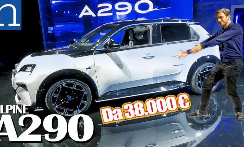 Alpine A290 video