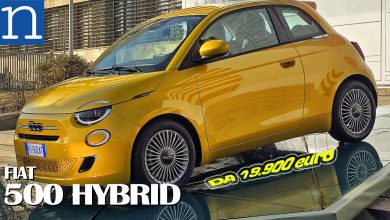 Fiat 500 Hybrid video prova