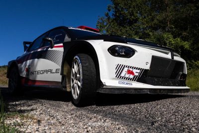 Lancia Ypsilon Rally2 HF Integrale test su strada