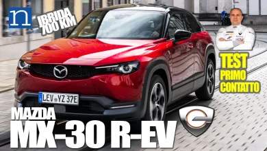 Mazda MX-30 R-EV video prova